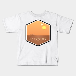 Tatooine Galactic Park Services Kids T-Shirt